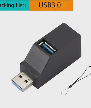 4/7 Poorts USB 3.0 Hub met Type-C Voeding - 5Gbps Docking Station voor Laptop & PC