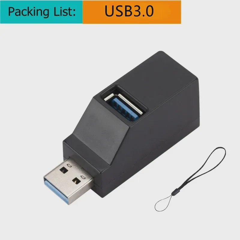 4/7 Poorts USB 3.0 Hub met Type-C Voeding - 5Gbps Docking Station voor Laptop & PC
