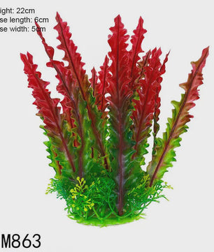 Kunstplanten Aquarium Set - Levendige Decoratie voor Vissenkom en Waterplanten