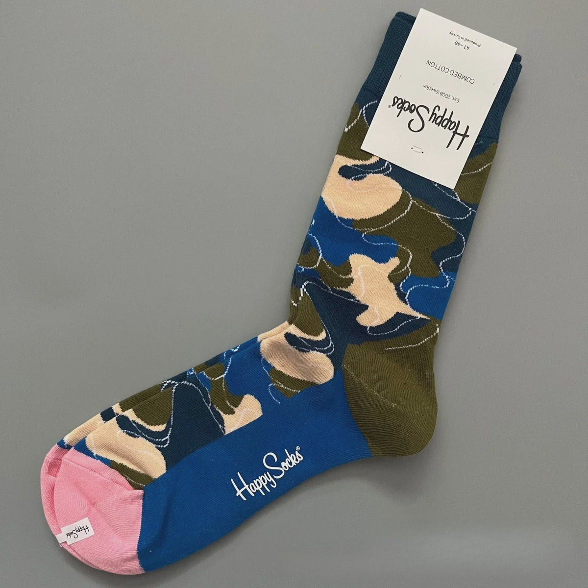 Happy Socks Heren Sokken Katoen - Maat 41-46 EU