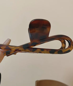 Minimalistische Geometrische Haarclip - Acryl Vierkante Klip