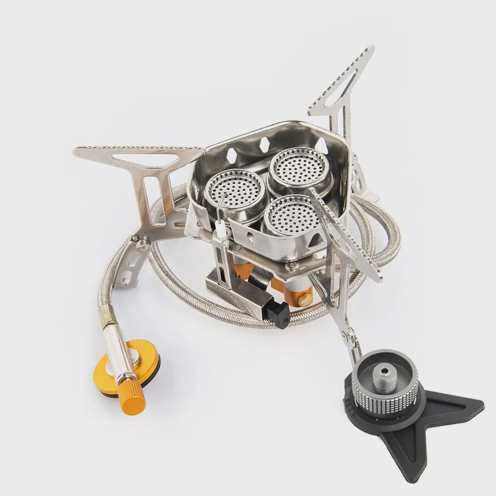 Widesea Krachtige 6800W Camping Gasbrander - Opvouwbaar & Draagbaar