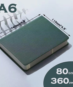A6 Notitieboek 360 Pagina's - Lijn of Blanco - Dagboek, Planner, Journal
