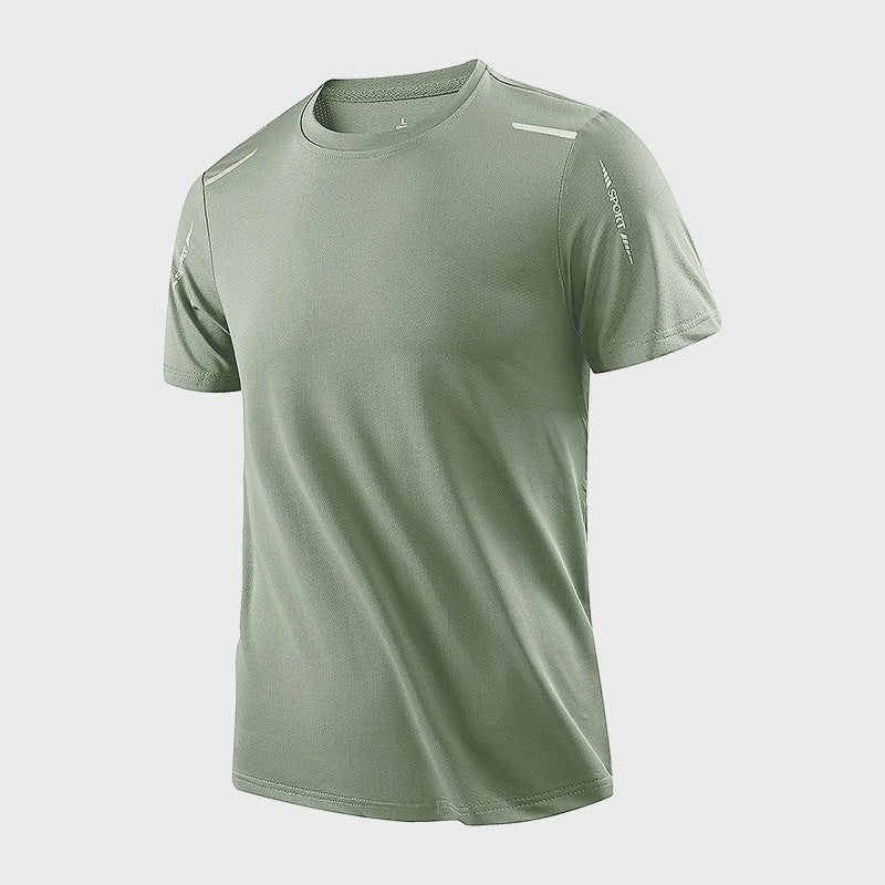 CHRLCK Heren Sport T-shirt - Sneldrogend, Ademend voor Lopen, Wandelen & Outdoor Zomer
