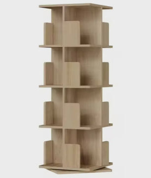 Draaibaar Boekenkastje met 5 etages - Compact & Stijlvol