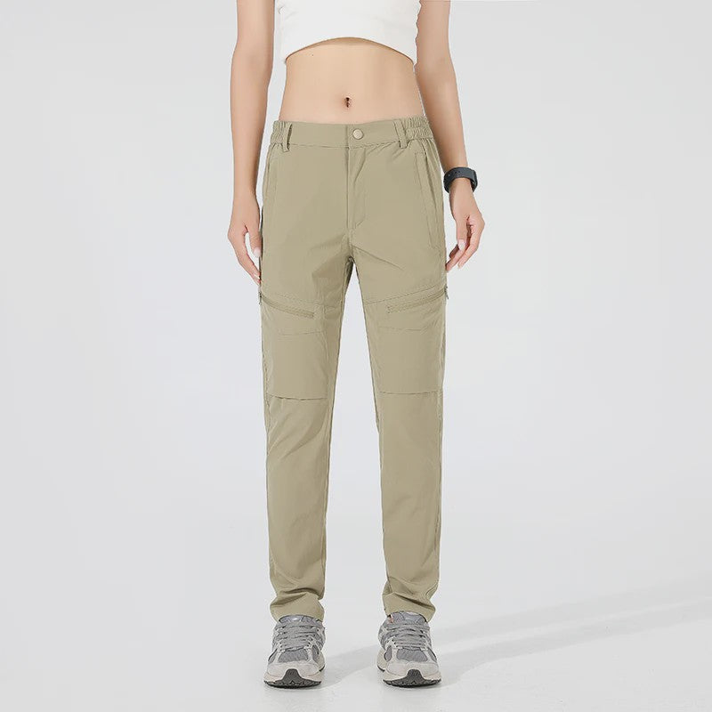 Dames Outdoor Broek - Sneldrogend, Waterdicht & Stretch voor Wandelen & Klimmen