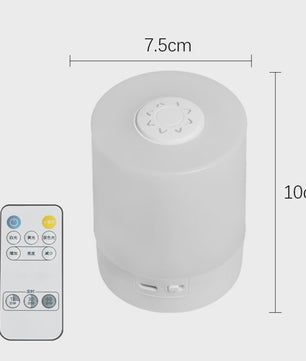 Dimbare LED Nachtlamp met Oplaadbare Batterij en Touch Bediening - Sfeervolle Sfeerverlichting