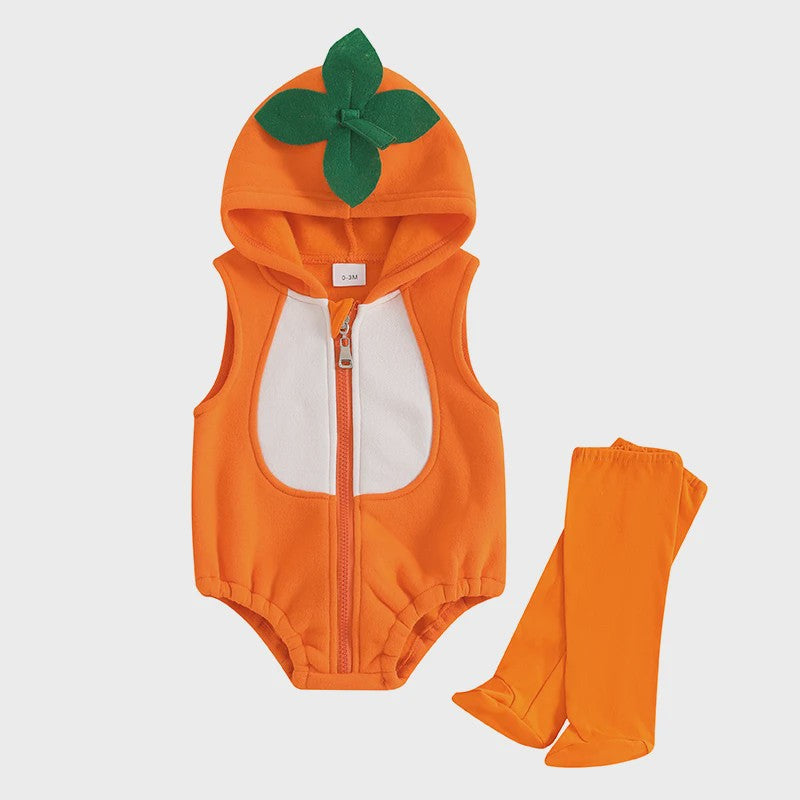 Schattig Baby Bijen Kostuum Romper met Muts en Sokken - Pasgeboren Outfit