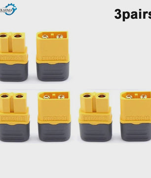 XT60H Connectoren Set (Male/Female) met Beschermhoes - 3-12 Paren