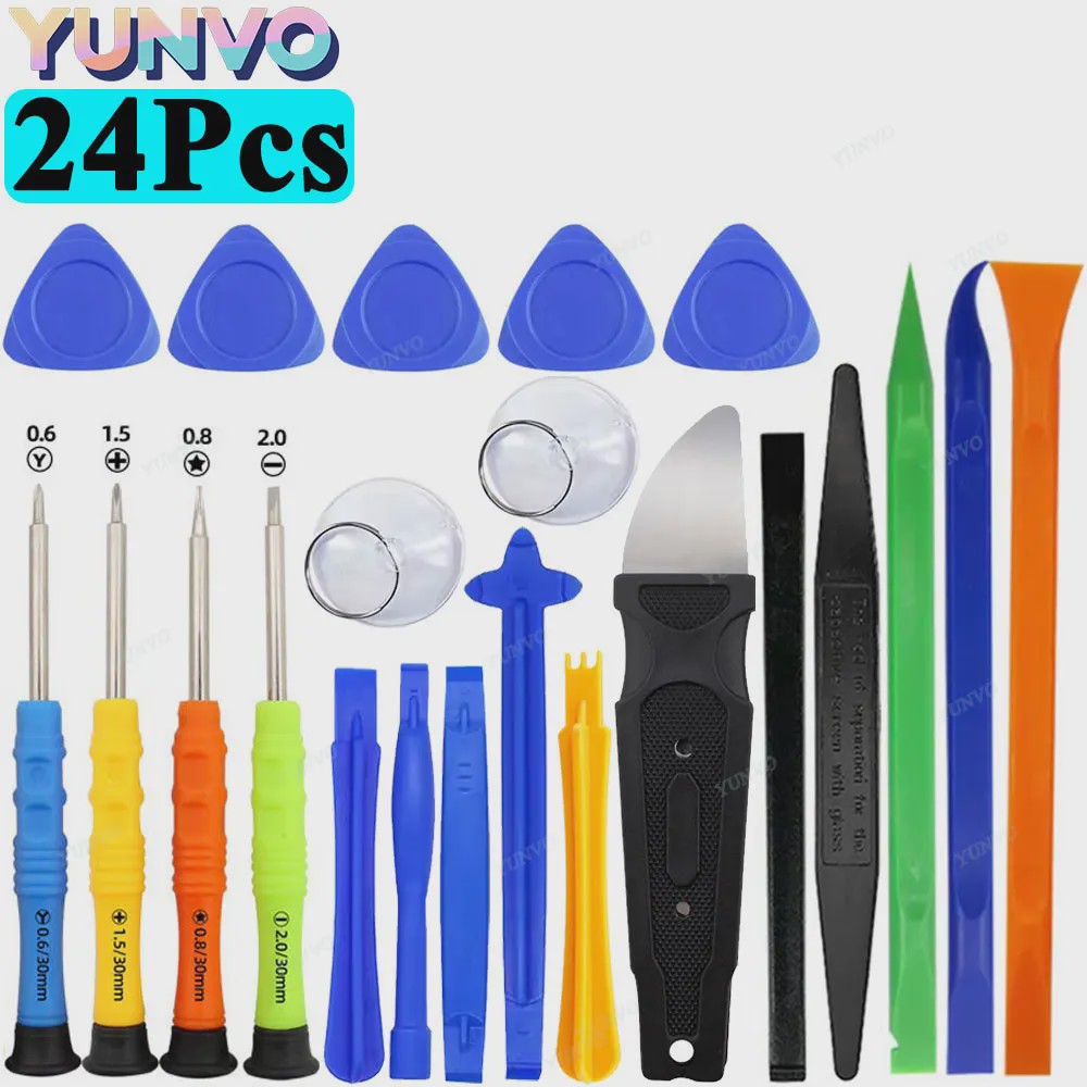 Professionele Reparatie Tool Kit voor Mobiele Telefoons - Precisie Schroevendraaiers & Openingsgereedschap