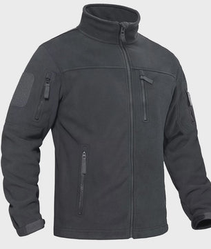TACVASEN Heren Fleece Jas - Warm, Winddicht & Praktisch met Meerdere Zakken