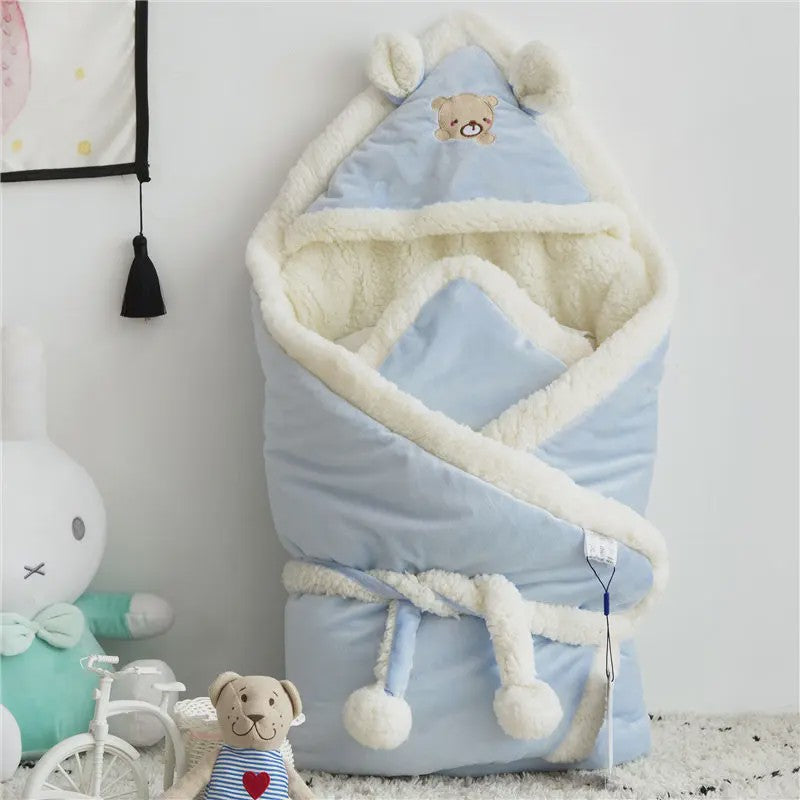Baby Deken & Cape - Dikke Lamswol Voering voor Herfst/Winter