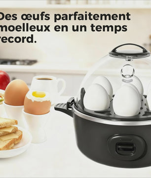 Multifunctionele Eierkoker voor 7 Eieren - Zacht, Medium, Hardgekookt & Omelet