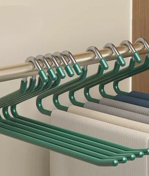 Anti-slip Gansvormige Broekenhanger - Ruimtebesparend Kledingrek voor Garderobe