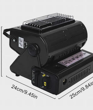 Draagbare Gas Heater - Compacte Terrasverwarmer voor Buiten, Garage & Werkplaats