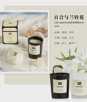 Geurkaars met Plantenextract - Aromatherapie & Luchtzuivering voor Huis en Slaapkamer