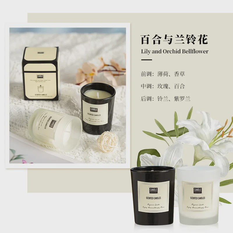 Geurkaars met Plantenextract - Aromatherapie & Luchtzuivering voor Huis en Slaapkamer