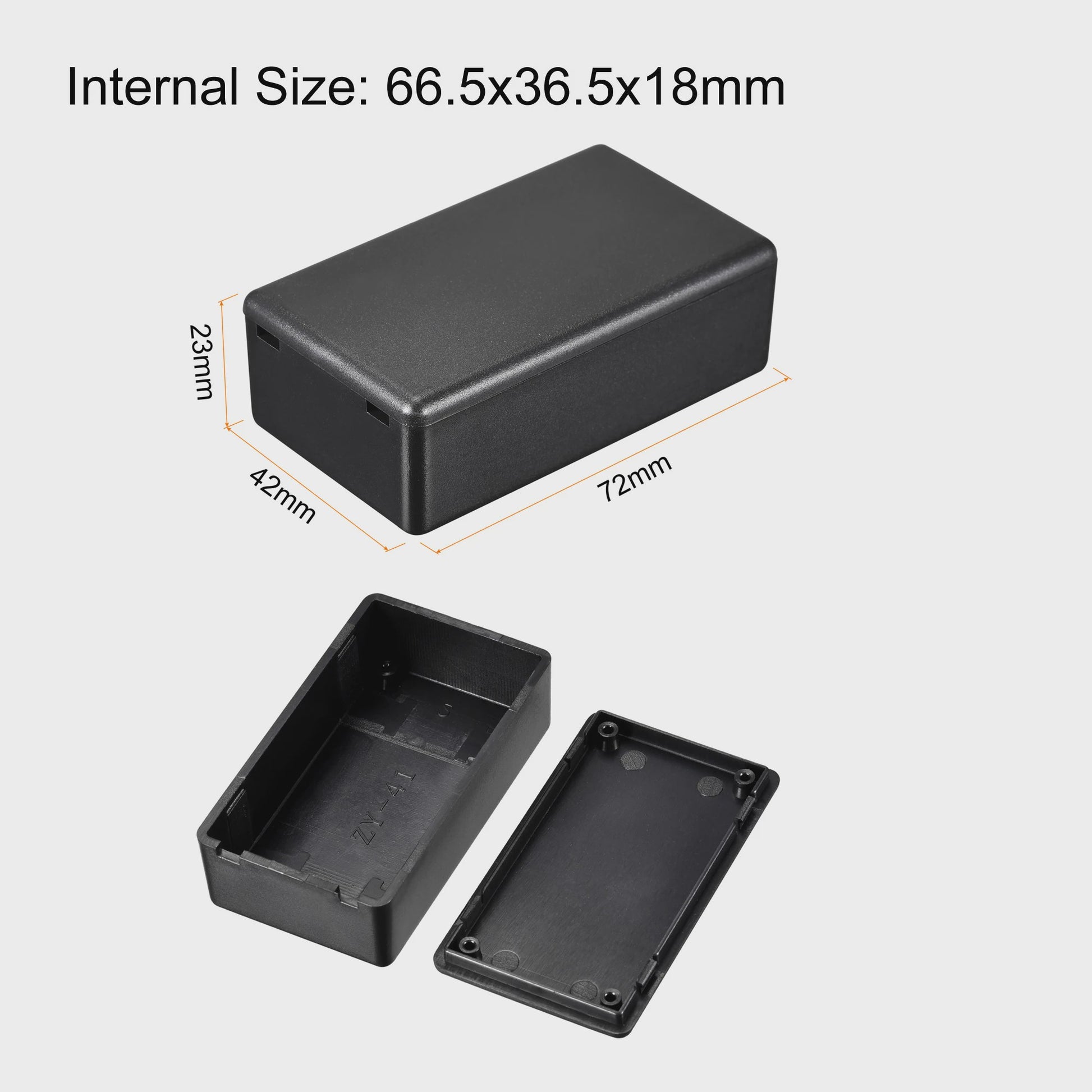 ABS Plastic Projectboxen (1-10 Stuks) - Stofdicht & Duurzaam voor Elektronica
