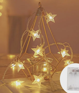 LED Sterren Lichtsnoer - Sfeervolle Verlichting voor Binnen & Buiten