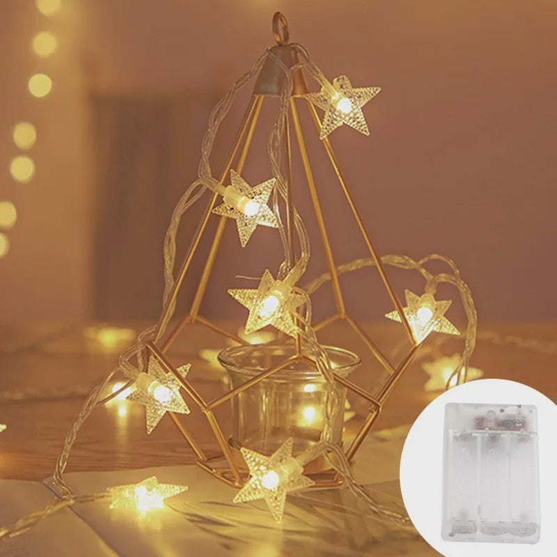 LED Sterren Lichtsnoer - Sfeervolle Verlichting voor Binnen & Buiten