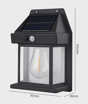 Krachtige Solar Wandlamp met Bewegingssensor - Waterdicht & Automatisch Licht