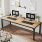 Extra Lange Bureau voor 2 Personen (200 cm) - Dubbel Werkstation voor Thuis of Kantoor