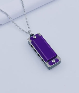 Mini Harmonica Ketting - 8 Tonen Muzikaal Sieraad