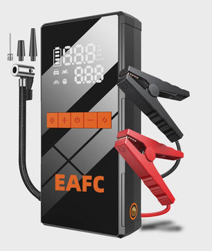 5000A Auto Startkabels Powerbank met 150PSI Bandenpomp - Noodstart & Opladen