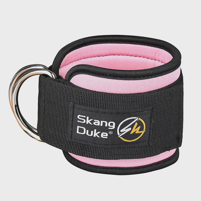 Verstelbare Enkelbanden met D-ring voor Kabelmachines | Comfortabel voor Bil- & Beenspiertraining