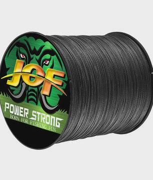 JOF 4 Strands Gevlochten Vislijn - Sterk, Duurzaam PE Multifilament (100M/300M)