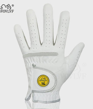 Heren Golfhandschoen: Zacht Microvezel, Ademend & Comfortabel met Magnetische Marker
