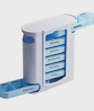 7-Dagen Pillendoos Organizer - 28 Vakjes voor Medicijnen & Supplementen - Ideaal voor Reizen