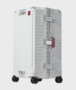 Luxe Aluminium Frame Koffer Trolley - 20-30 inch - Reisbagage Heren & Dames - Met USB Poort & Bekerhouder