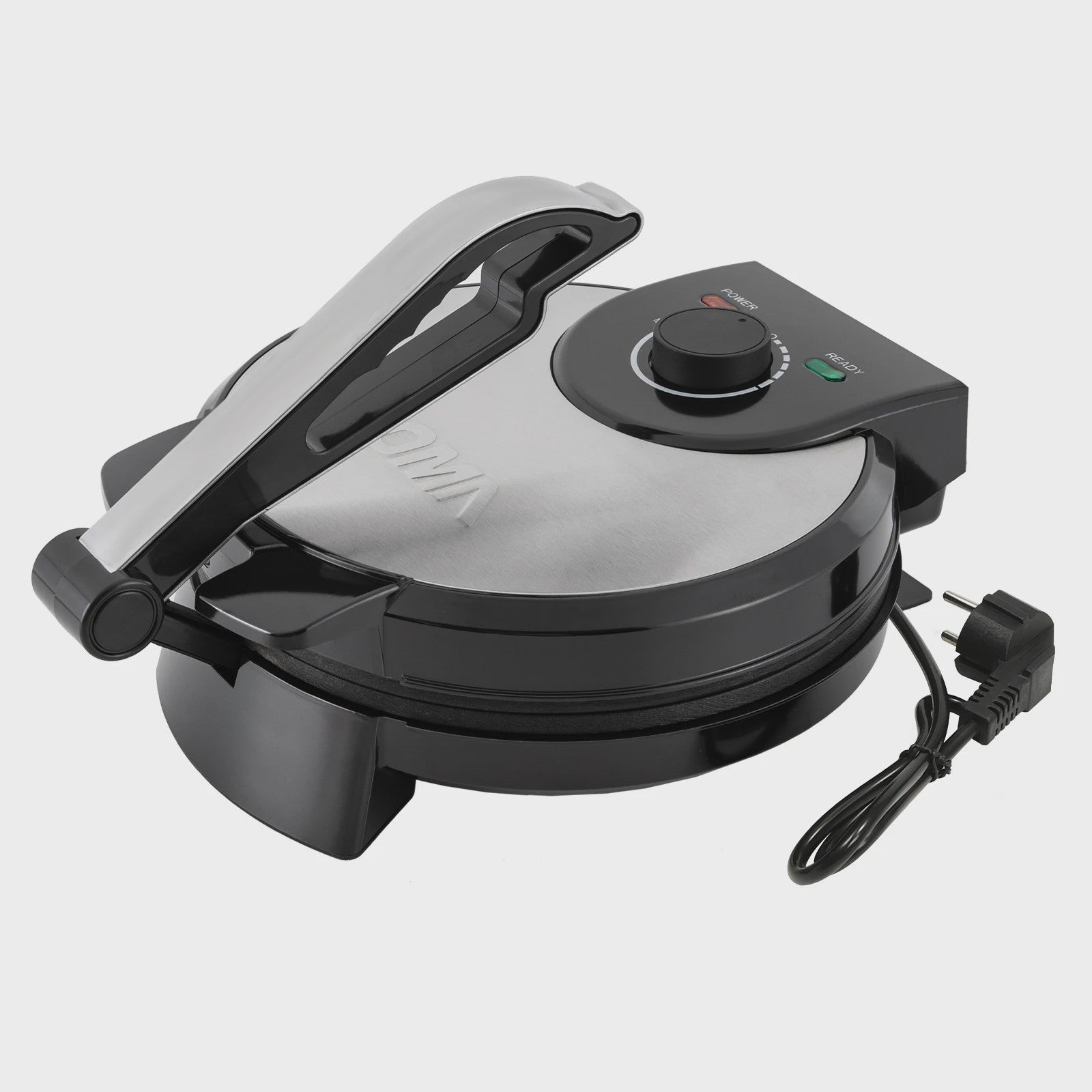 Elektrische Roti & Tortilla Maker - 1200W, Dubbelzijdig Verwarmen, Anti-aanbaklaag