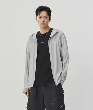 Semir Heren UV Bescherming Jas met Capuchon - Ademend & Comfortabel Zomer Outdoor Jack