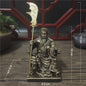 Bronzen Guan Gong Beeld - Feng Shui Resin Beeld voor Huisdecoratie