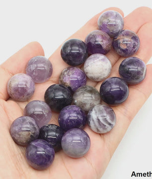 Natuurstenen Bol - Kristallen Bol voor Heling, Meditatie & Decoratie (16mm)