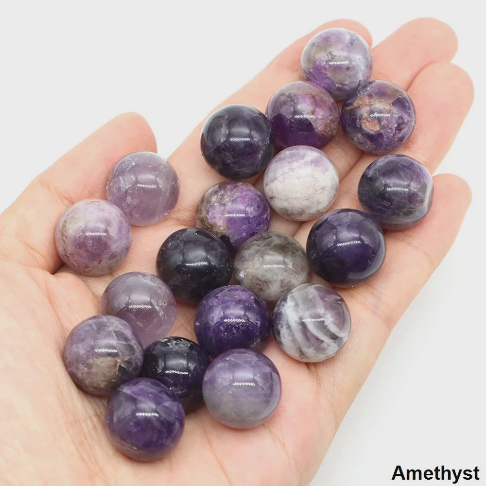 Natuurstenen Bol - Kristallen Bol voor Heling, Meditatie & Decoratie (16mm)