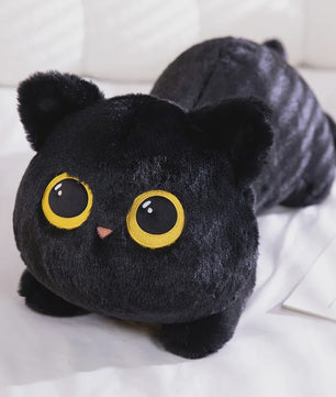 Schattige Pluche Kat Knuffel - Zacht Kussen en Dekentje, Perfect Cadeau