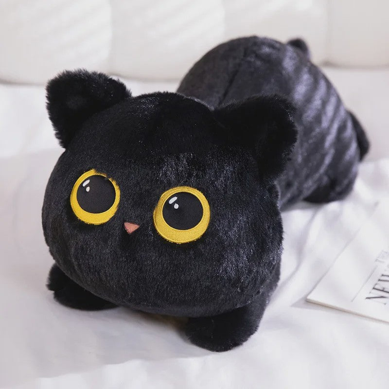 Schattige Pluche Kat Knuffel - Zacht Kussen en Dekentje, Perfect Cadeau