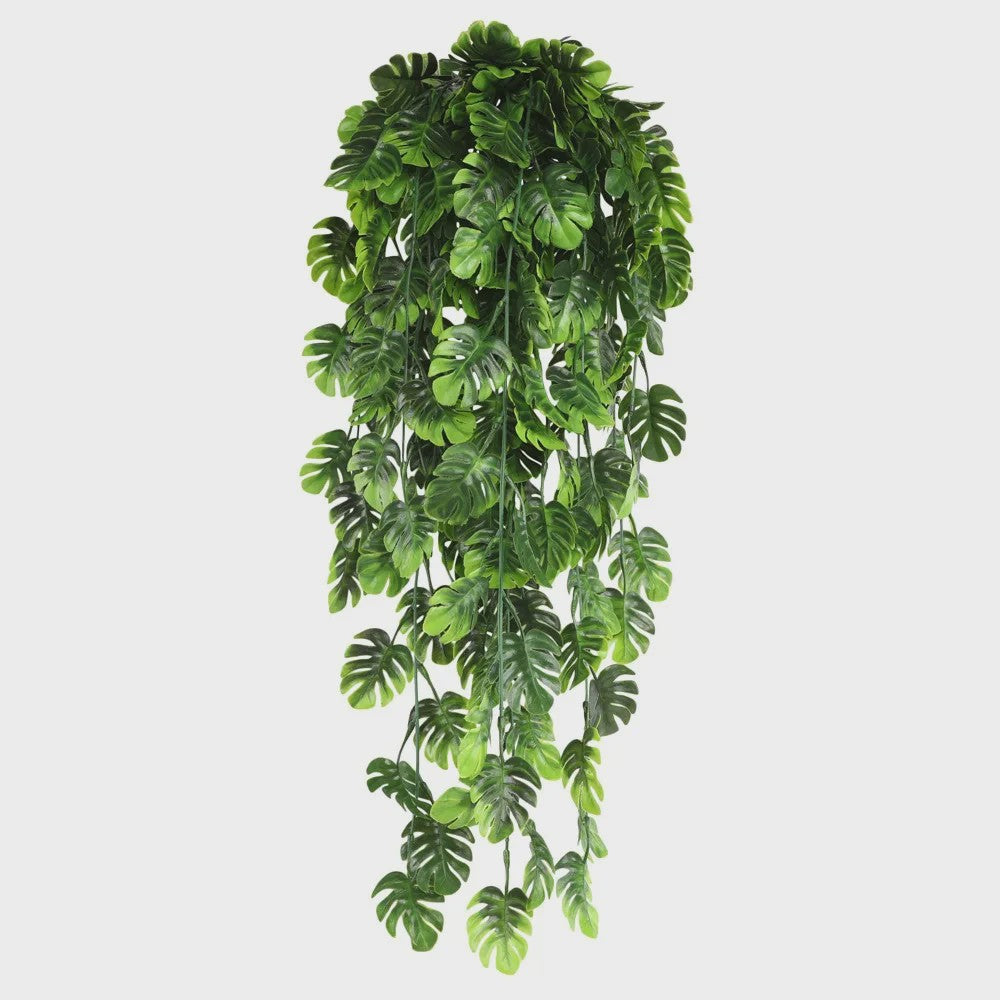 Hangplant Kunstplant Varenbladeren & Klimop - Decoratie voor Huis, Kamer, Balkon & Feest