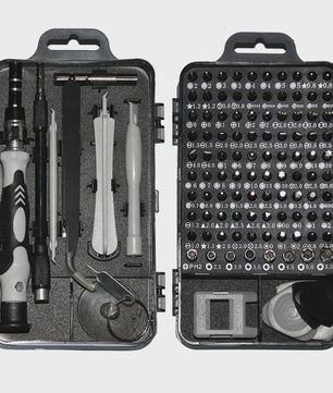 116-delige Precisie Schroevendraaierset met 98 Magnetische Bits voor Reparatie
