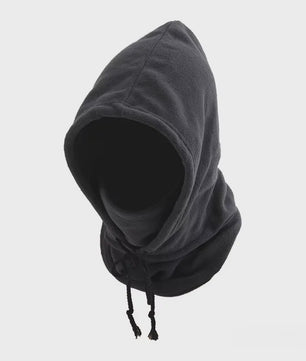 Unisex Winter Balaclava Met Capuchon - Winddicht Masker met Trekkoord voor Koude Weer