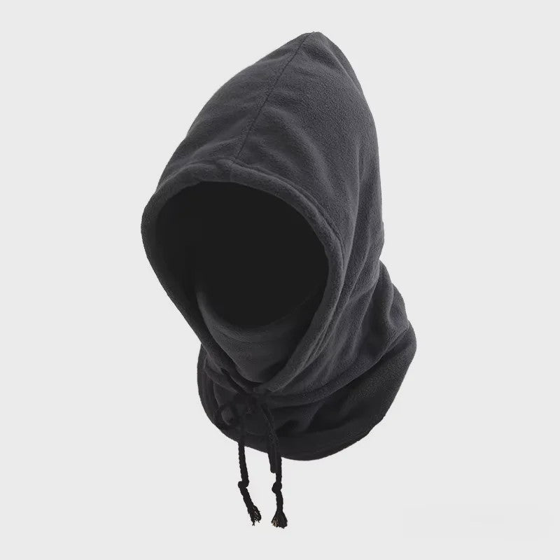 Unisex Winter Balaclava Met Capuchon - Winddicht Masker met Trekkoord voor Koude Weer
