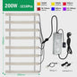Full Spectrum LED Groeilamp 100W-200W Dimbare Plantlamp voor Groenten en Bloemen