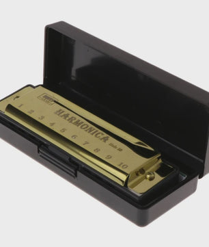 Diatonische Mondharmonica in C - 10 Gaten - Ideaal voor Beginners & Kinderen - Inclusief Hoesje
