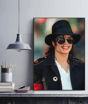 Iconische Michael Jackson Poster - Retro Muziek Kunst Decoratie