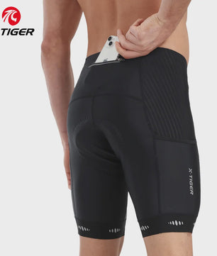 X-TIGER Premium Fietsbroek Heren met 5D Gel Pad - Ademend & Comfortabel