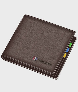 Luxe Heren Portemonnee van Bison Denim | Echt Leer, RFID, Muntvak & Kaarthouder (Model N4470)