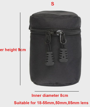 Draagbare Cameratas voor Lenzen - Beschermende Pouch voor DSLR/Mirrorless Camera Accessoires